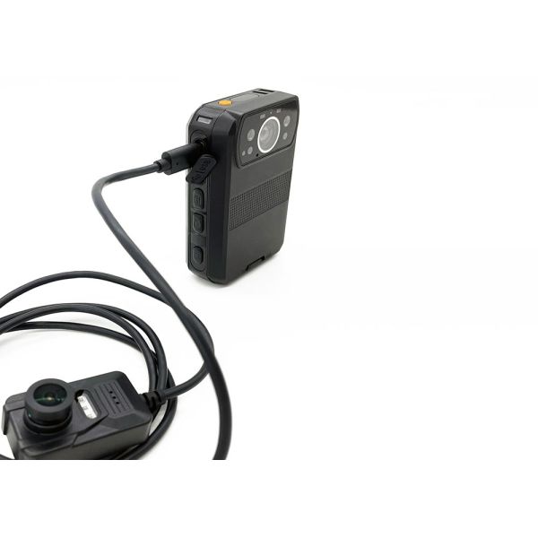 4G Live Streaming Body Worn Camera NFC SOS Alarm External Connection