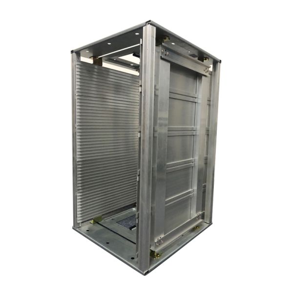 Foldable Standing 10mm Pitch PCB Assembly Magazine Rack Heat Resistance