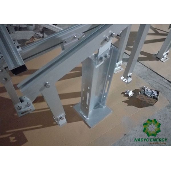 Premium Solar PV Module Ballasted Solar Racking System Logical and Clever Design