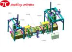 Plastic Pipe Packing Machine High Efficiency Automotic With Stacking Labeling
