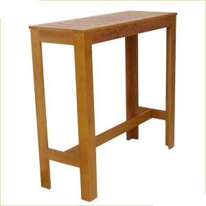 Bedroom NC Paint 100cm Solid Rubber Wood Table