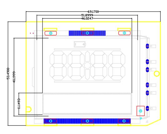 1/5 Bias Zebra 9616 Dots FSTN Graphic Lcd Module