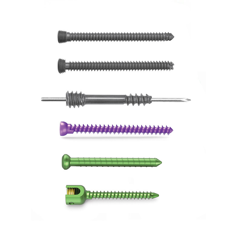 Titanium Alloy Anodizing Orthopedic Locking Plate Cannulated Compression Screw