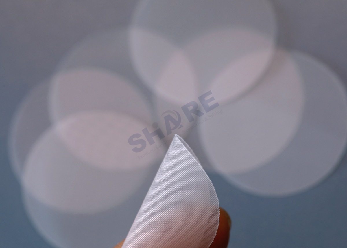 filter mesh disc with closed edge