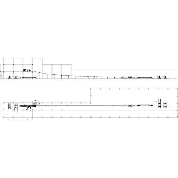Cantilever Type Rubber Extrusion Line , Cable Vulcanizing Machine 300kg/H Max Output