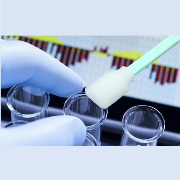 Dust Free Sponge Cotton Swab Purifying Medical Applicator Free Of Trace Alcohol Preservatives