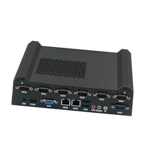 6 COM 2 NIC industrial mini PC 6th Gen Intel® Skylake dual core i3 i5 i7 embedded computer