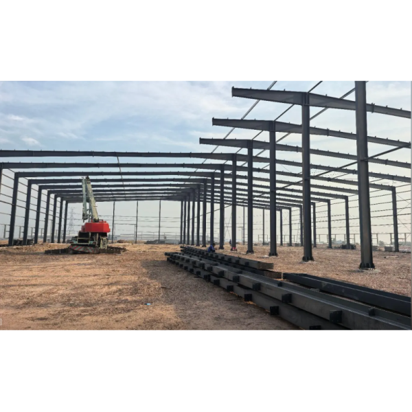 High-strength Steel Structure Factory Building Galvanized H-shaped