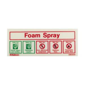 China Waterproof Photoluminescent Fire Fighting Equipment Symbols Fire Extinguisher Co2 Sign wholesale
