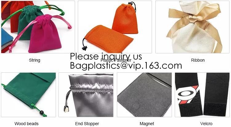 PU Leather Drawstring Pouch For Key,Red Wine PU Leather Drawstring Bag For Gift,Waterproof Leather Drawstring Bag PACK