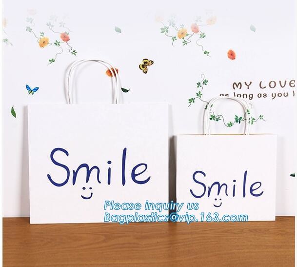 Fashion Custom Printing Luxury Gift Shopping Carrier Paper Bag With Your Own Logo Print,strong twisted handle black leat