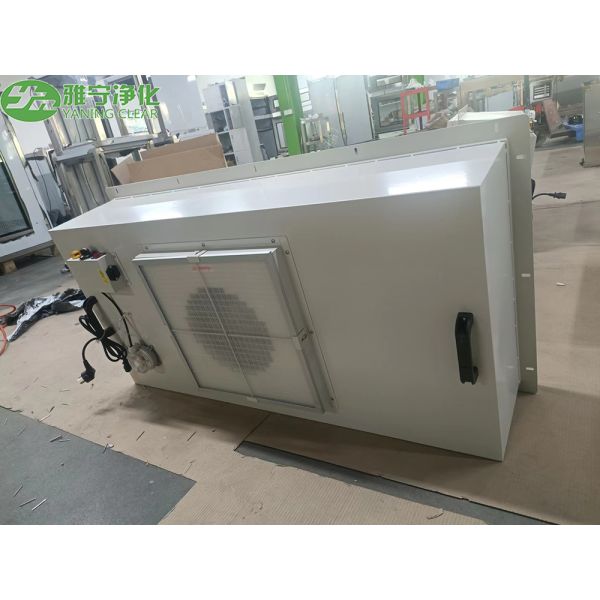 Integration FFU Cleanroom Fan Filter Units H13 - U15 Efficiency Low Noise