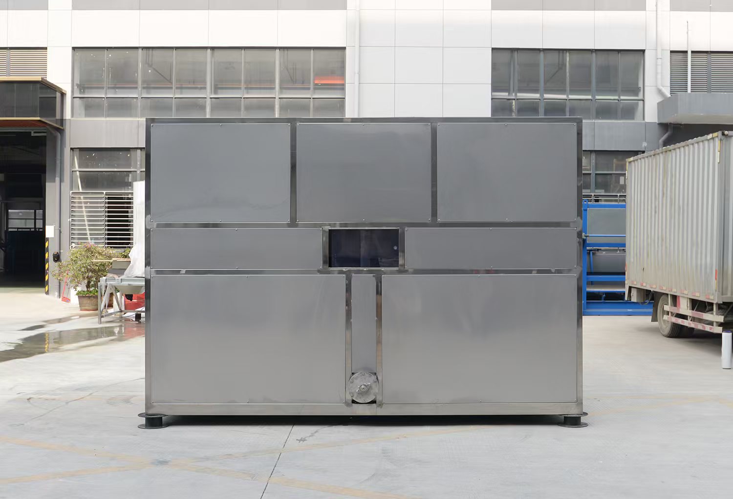 Commercial Industrial Ice Making Machine for Business Sale 2960x1182x1190 mm 5 Tons 5000kg Big Ice Cube Block Maker