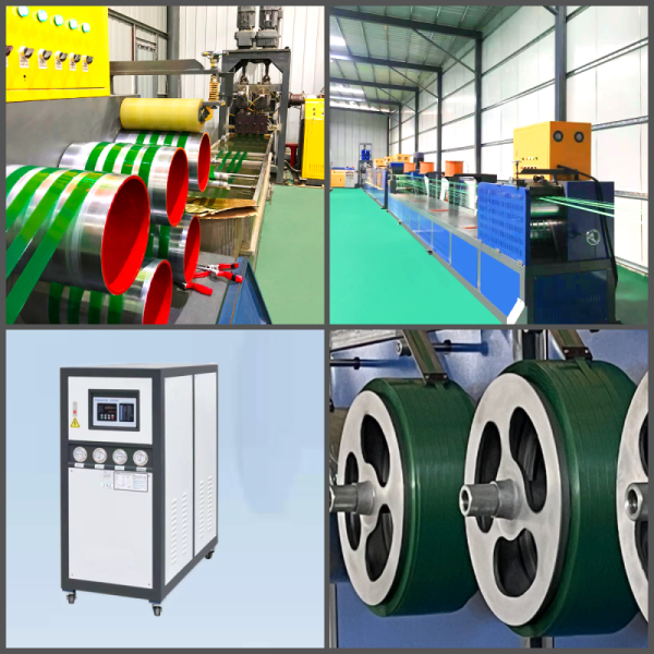 32mm Width PET Strap Making Machine Production Line 0.6mm-1.2mm