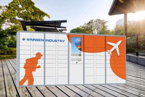 Smart Post Parcel Mailbox Delivery Locker Boxes For Campus School University