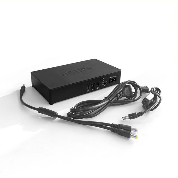 Quality 1A/2A Output Current 19v Mini Ups For Wifi Router 18650 Li-Ion Battery Type for sale