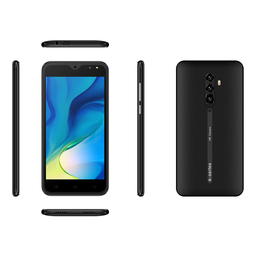 Fast Charging Dual Sim Card Unlocked Android Smartphone 480*854 MTK6580 3G