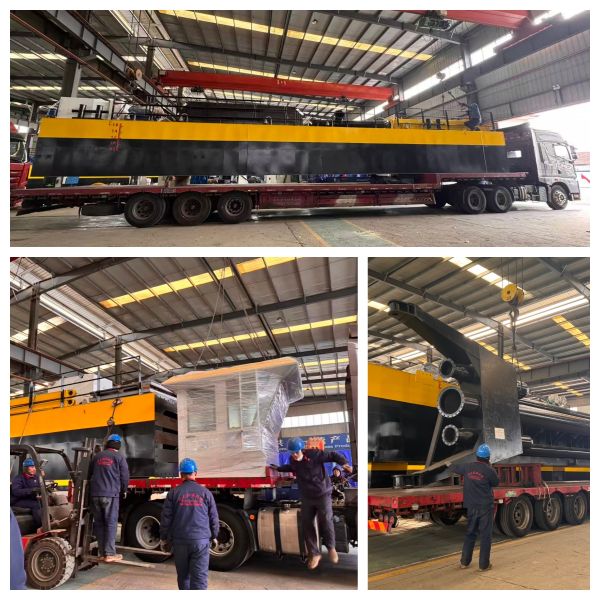 Diesel Power Cutter Suction Dredger with 15 m Dredging Depth and High-Torque Cutter Head for Sand Mining