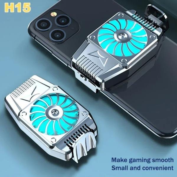 Quality Retractable Buckle Design H15 Mobile Phone Cooler with Powerful Heat Dissipation for sale