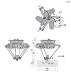 Kawasaki YF002N Super-Fast DELTA RobotIs 2kg Ceiling Type Assembly Sorting