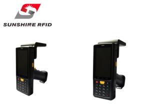 China Handheld UHF RFID Reader Android 4.4 System / IP65 Industrial Protection Grade on sale