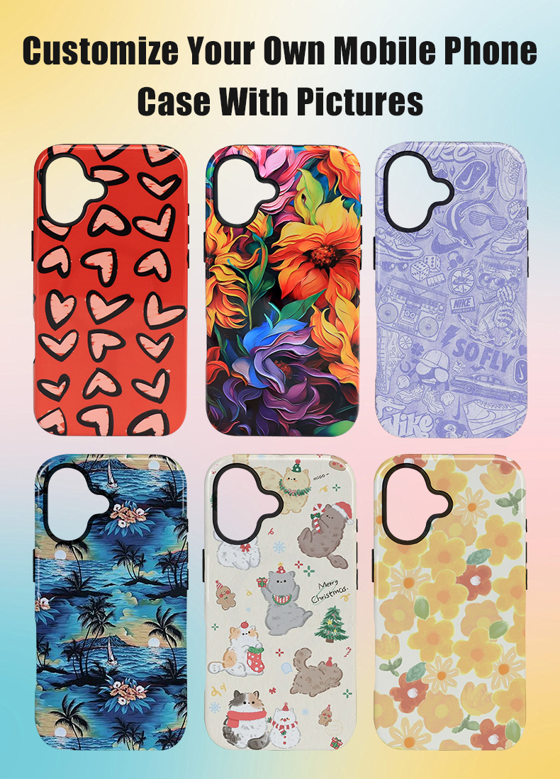 3D Sublimation Blank Cell Phone Case TPU Heat Transfer Printing Phone Cover