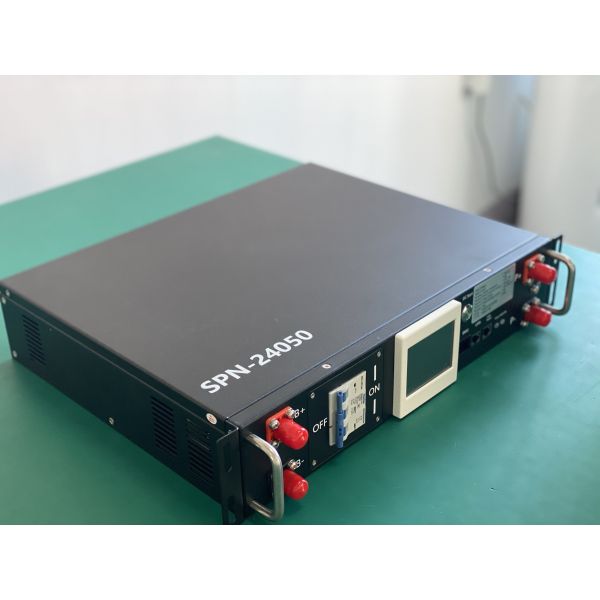 120S Battery Management System Lithium Ion 384V 63A 3U standard 19inch case