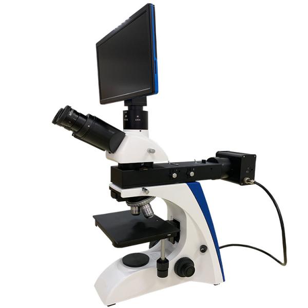 Quality Industrial Video Metallurgical Digital Microscope With LCD Touch Screen for sale