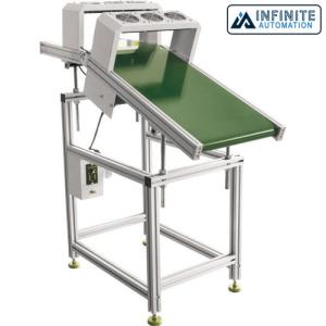 China 100VA Wave Soldering Machine Up And Down Belt Conveyor Assembly Line wholesale