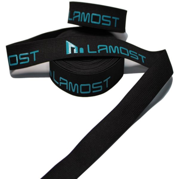 Printed Elastic Bands Custom logo Stretching Resistance Webbing for Exercise