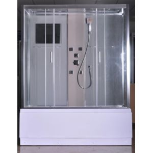 China Rectangular Clear Glass Shower Enclosures , Rectangular Shower Stalls Kits wholesale
