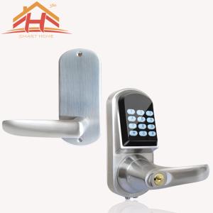 China Fingerprint Bluetooth Smart Door Lock , Wireless Electronic Door Locks For Homes With Deadbolt wholesale