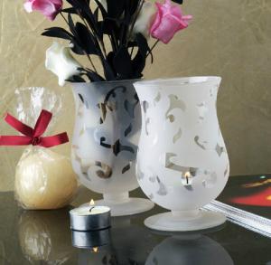China Glass vase w/ stand wholesale