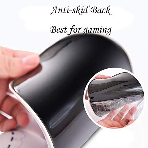 Minglu WMP-049 Non Slip Rubber material Cartoon cute custom gel wrist rest mouse pads