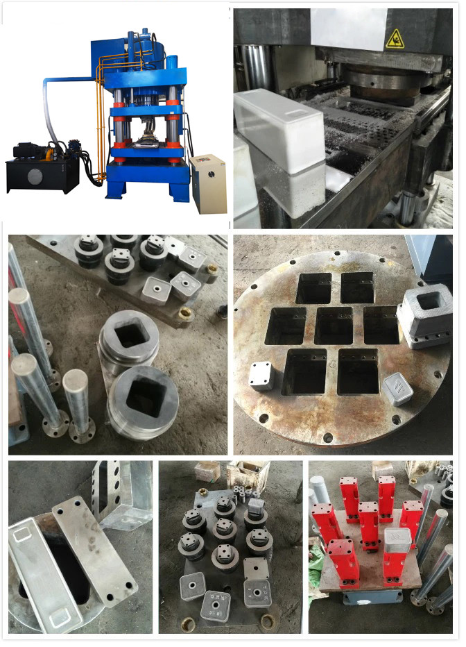 Bidirectional Compress Automatic Salt Block Press Machine Mineralized Licking Block Tablet Compaction Machine