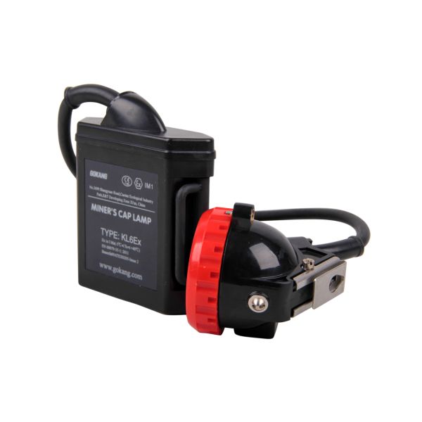 KL6Ex ATEX mining headlamp, ABS coal mining headlights, underground rechargeable led miner light
