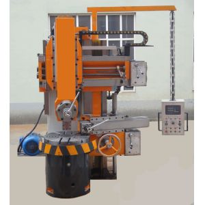 High Precision Double Column Vertical Lathe , Large Vertical Lathe Machine