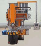 Large Diameter Vertical Lathe Machine / Automatic Single Column Vertical Lathe