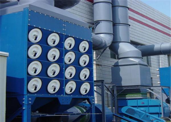Quality Workshop 0.6um Industrial Dust Filter 12000m3/H Powder Dust Collector for sale