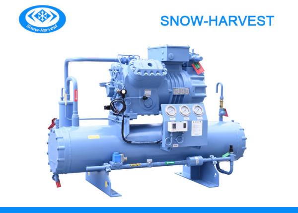 Quality High Efficiency Bitzer Water Cooled Condensing Unit Automatic Defrosting for sale