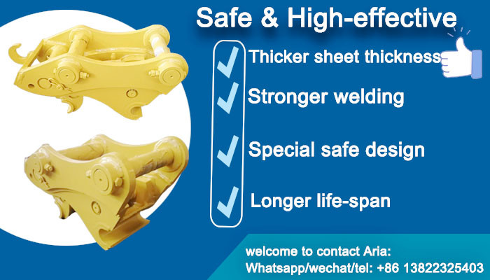 High Effective quick hitch excavator tilting quick hitch hydraulic quick hitch coupler quick coupler hitch for cat