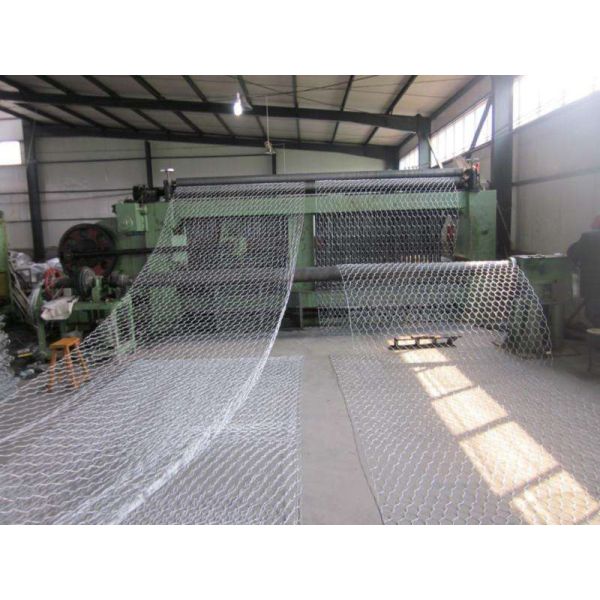 2x1x1 Flat Wire Mesh Galvanized Wire Gabion Baskets For Water Protecting Application