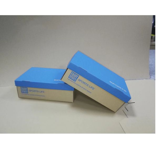 Custom Printed Shoe Box Paper Packaging Recyclable 4c Offset Printing