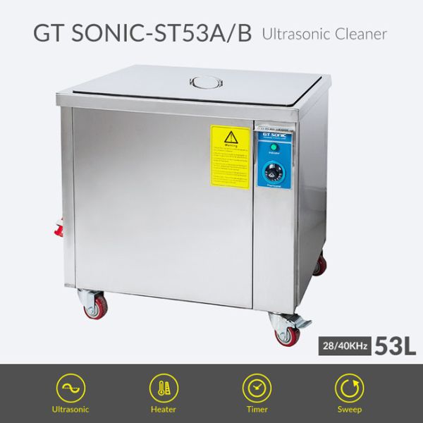 28khz / 40khz Engine Block Ultrasonic Cleaner Heated Ultrasonic Cleaner With Wheel