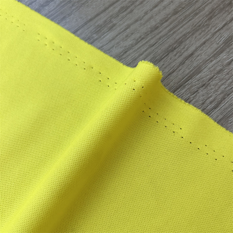 Garment Clothing 100% Polyester Pique Fabric For Breathable POLO Shirts And T-Shirts