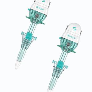 10mm Disposable Laparoscopic Hasson Type Trocars for Abdominal Surgery