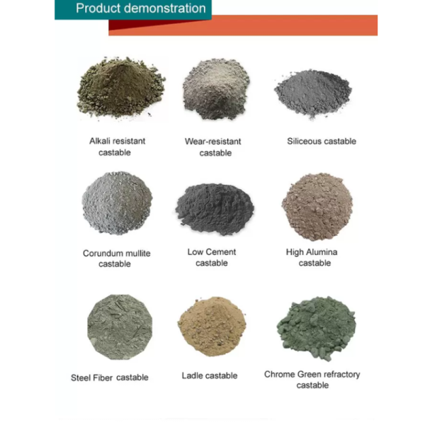 High Alumina Plastic Low Cement Castable For Foundry Cement Industry