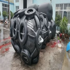 50kpa Yokohama Pneumatic Fender Ship Anticollision Pneumatic Rubber Fender
