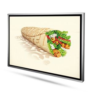 4K 65 Inch WIFI Advertising Wall Mounted Digital Signage