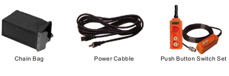 ODM Electric Chain Hoist 1 Ton Come Along 3 Phase